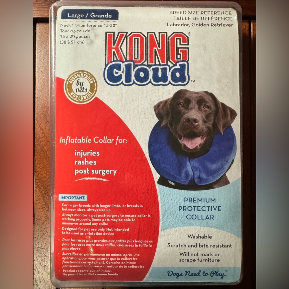 KONG Cloud Collar (Lge) - Picture 6 of 12